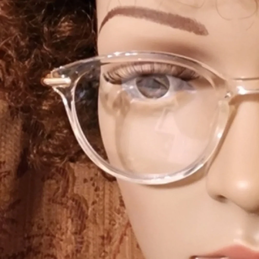 SOJOS Trendy Transparent Frame Blue Light Protection Glasses for Women NWT NIB